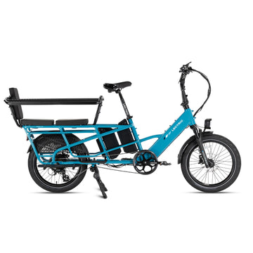 XPedition2 Raindrop Blue Long-Range Dual-Battery eBike